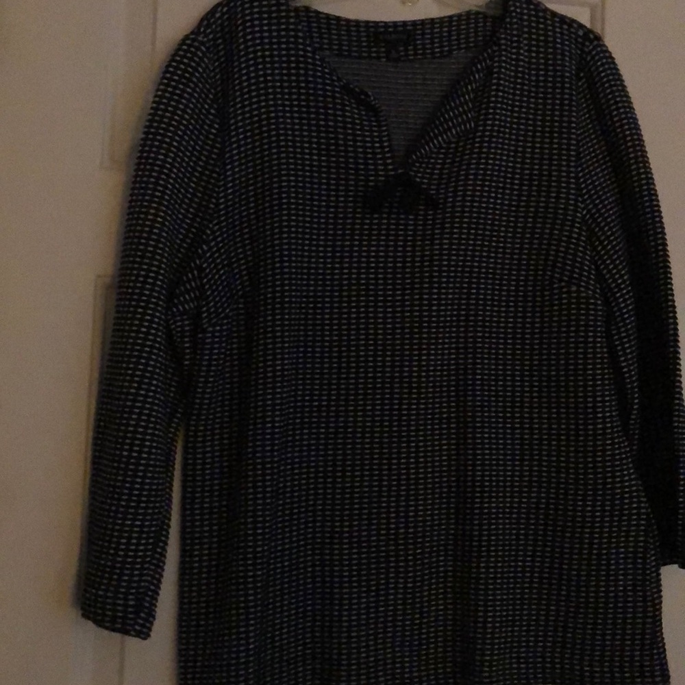 Waffle knit top